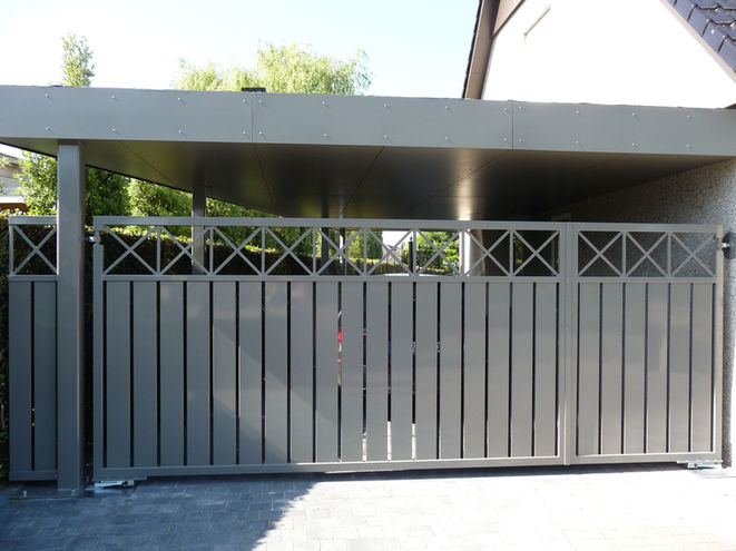 stalen poort