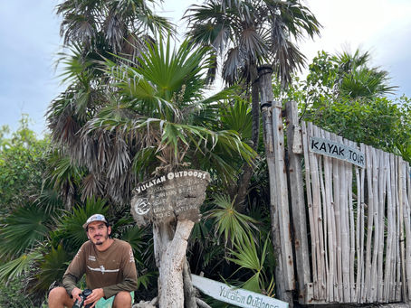 Mangrove forest kayak with @yucatan_outdoors