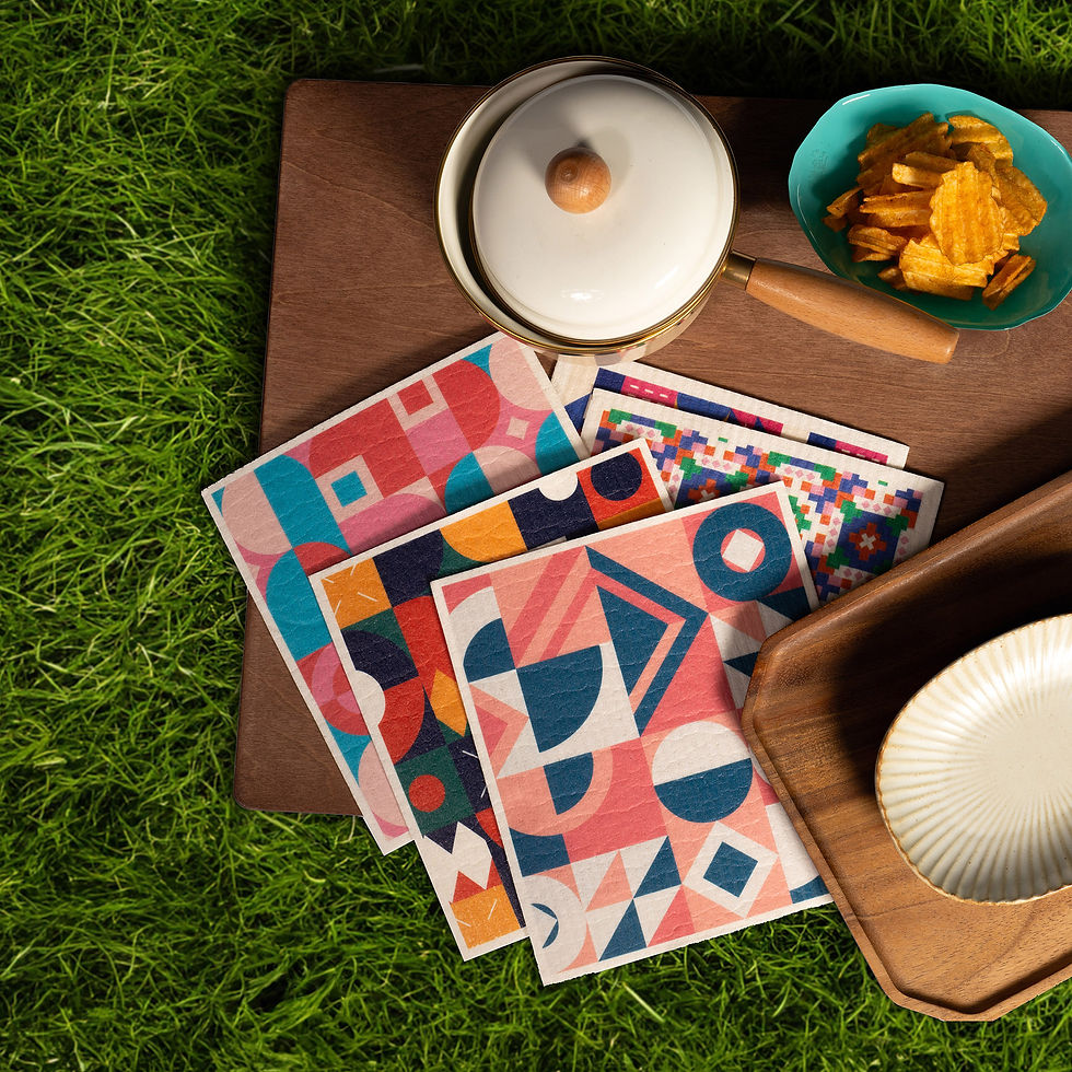 縮圖：Asian inspired Cellulose Sponge Cloth (Bandung)