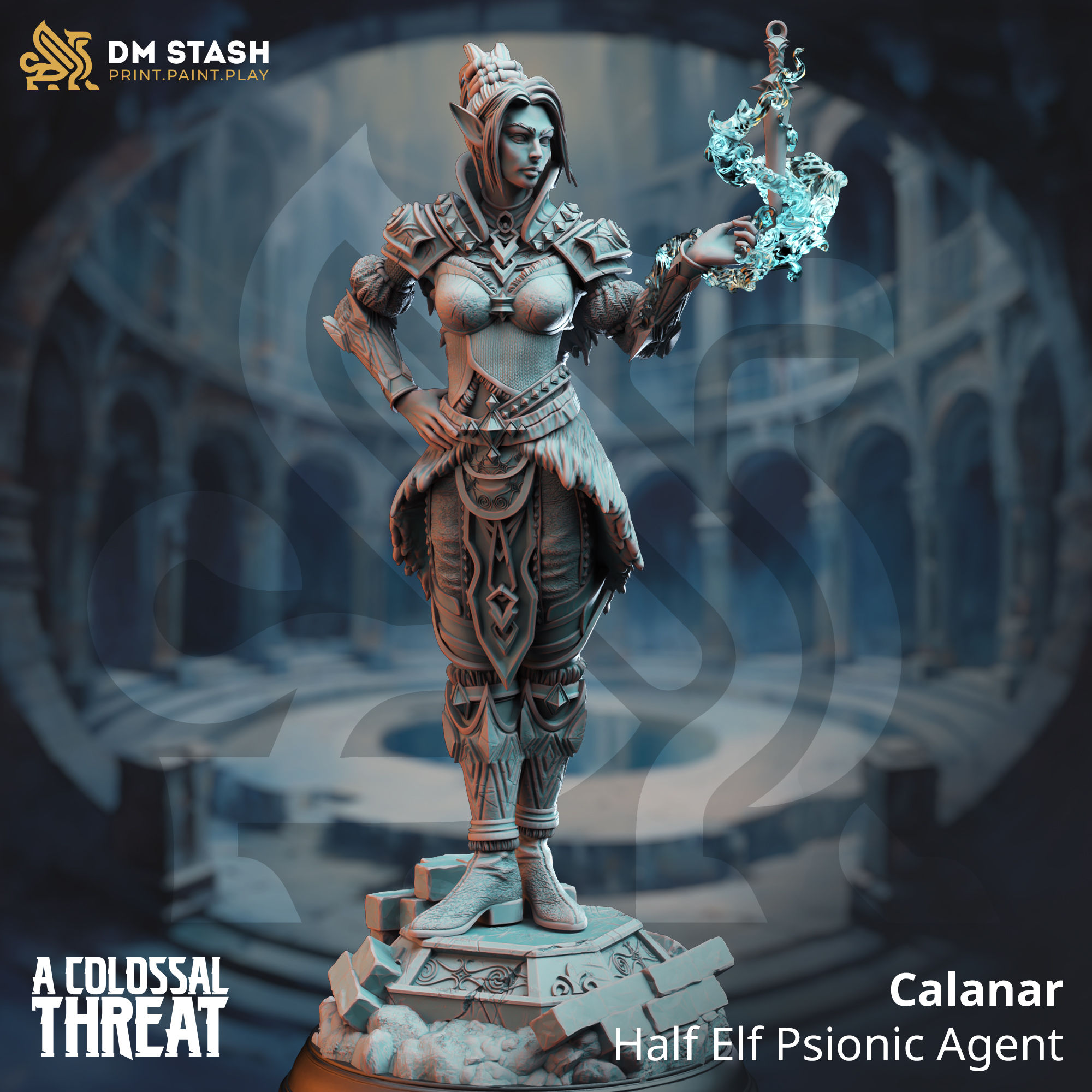 Calanar Half Elf Psionic Agent - DM Stash