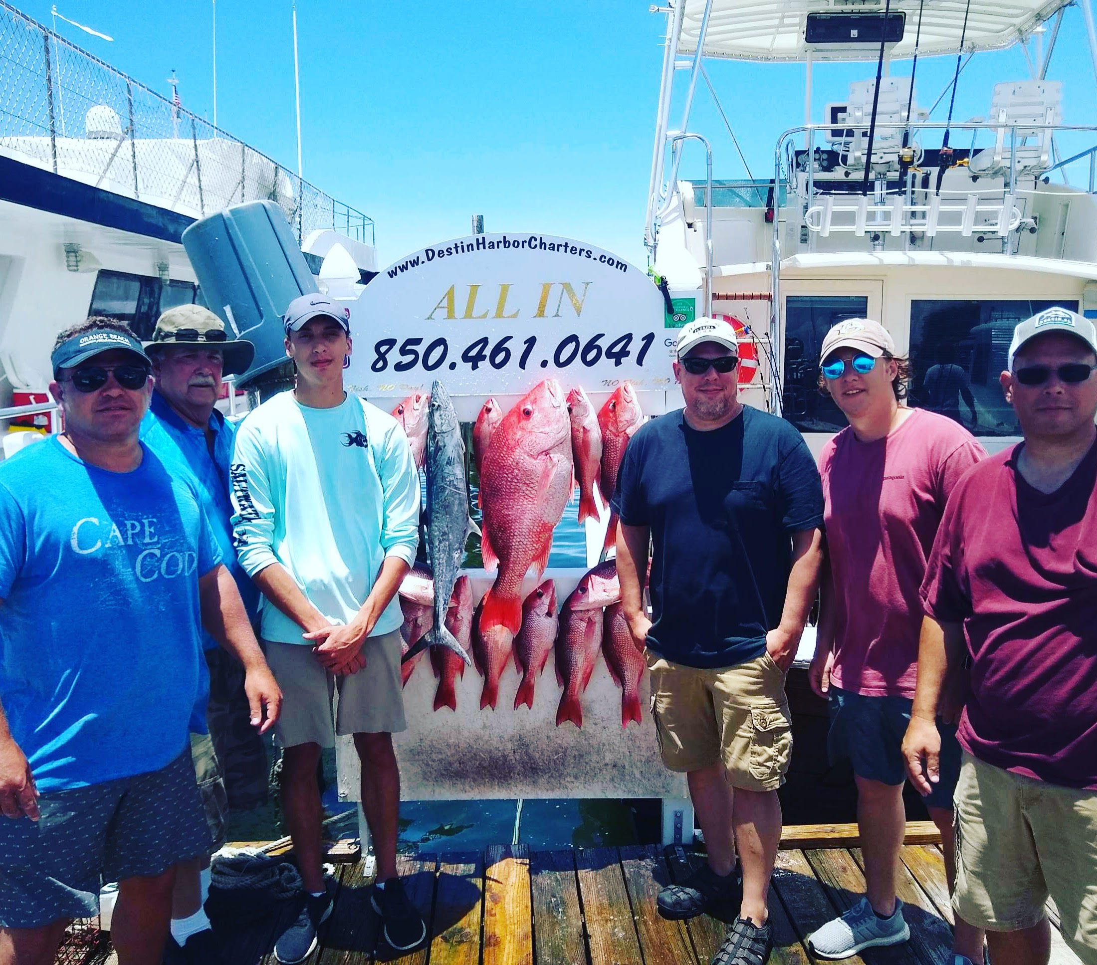 Deep Sea Fishing Charter Destin Crystal Beach Charters
