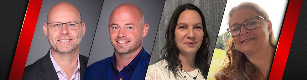 From left to right: Paul Martin (Sales Director, Gulf Coast), Kenneth Flaming (Sales Director, West), April Tischler (Payer Relations Mngr), Rachel Day (Senior Ins. Biller)