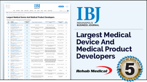 Rehab Medical Recognized Among Largest Medical Device Developers in Greater Indianapolis
