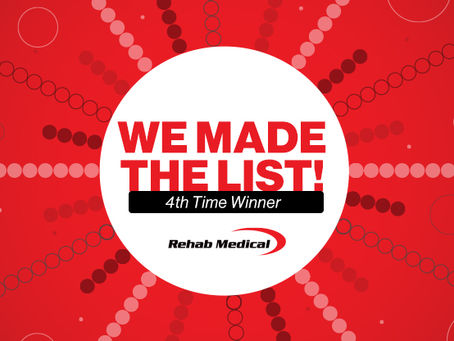 Rehab Medical Makes the Inc. 5000 Fastest Growing Private Companies in America List For the Fourth Time