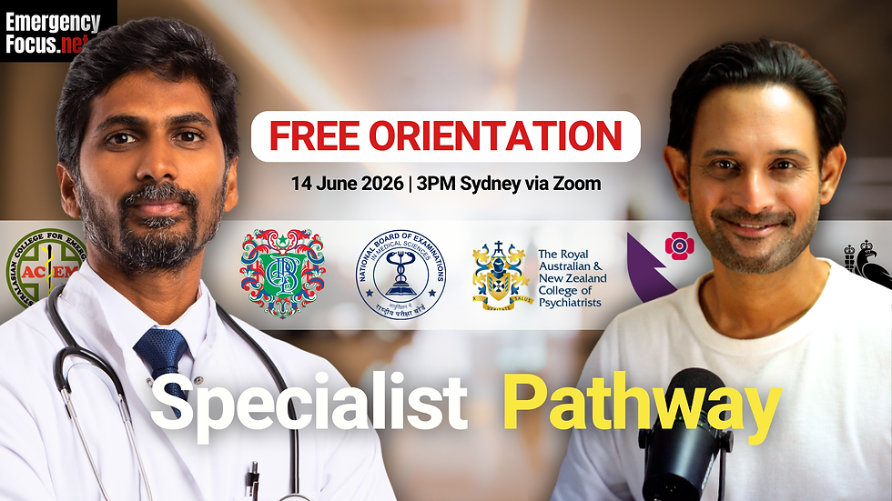 Free Specialist Pathway Orientation Session