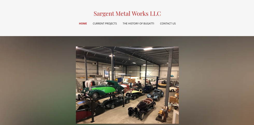 Still of initial website