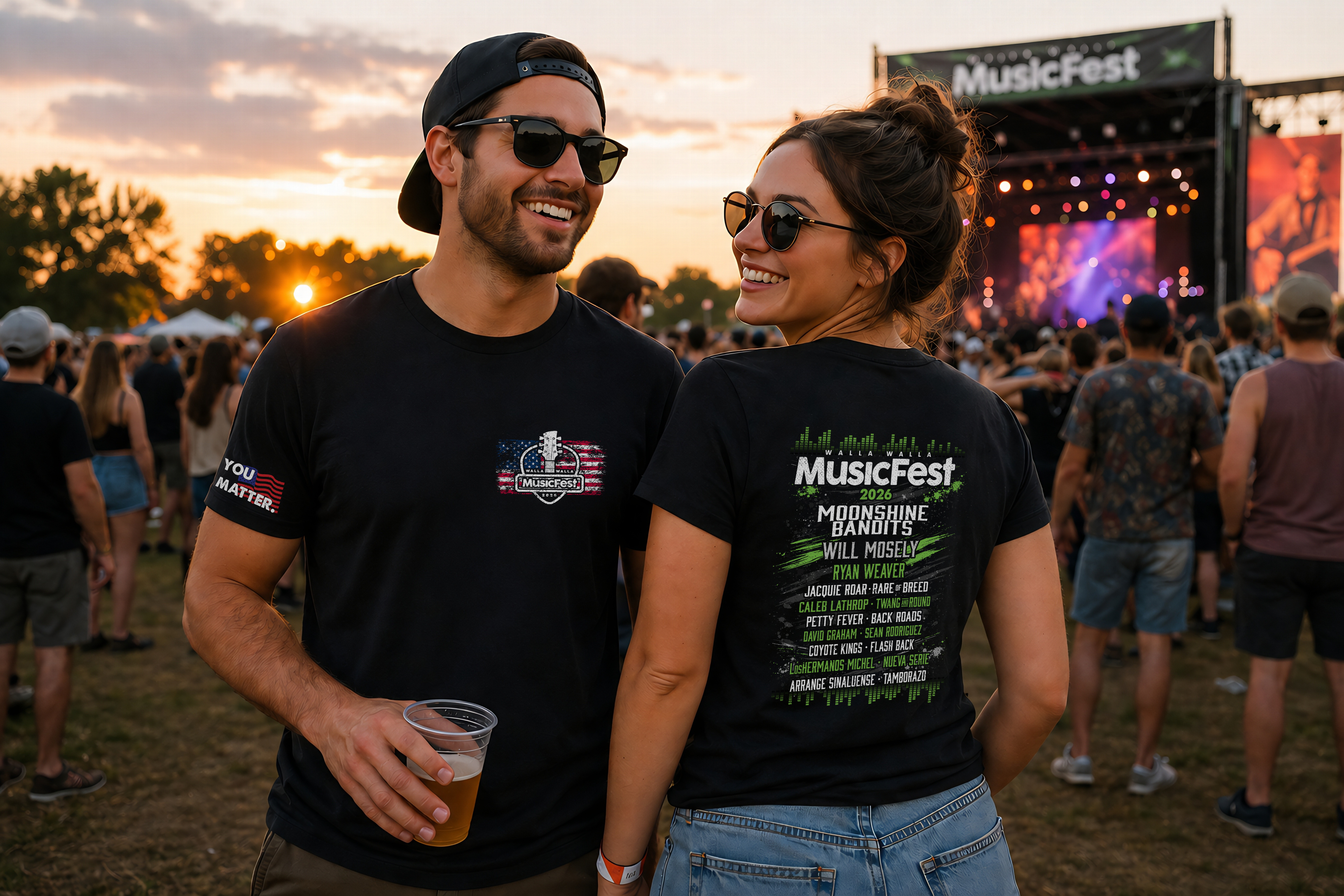 Walla Walla Music Fest Tee
