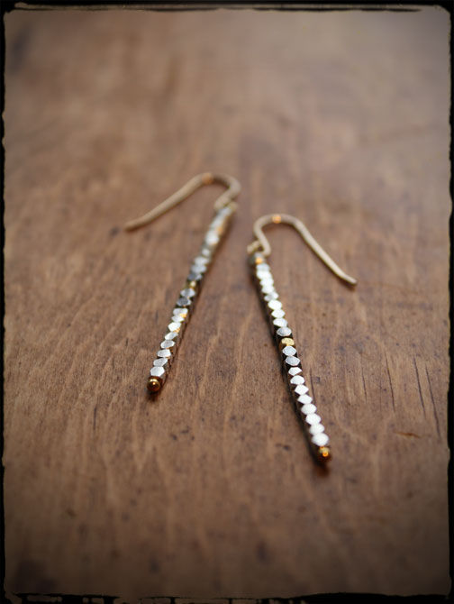 Bead Stick Earrings