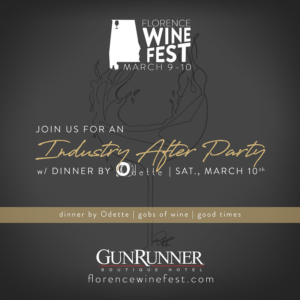 Industry After Party w/ Dinner by Odette - Florence Wine Fest 2018