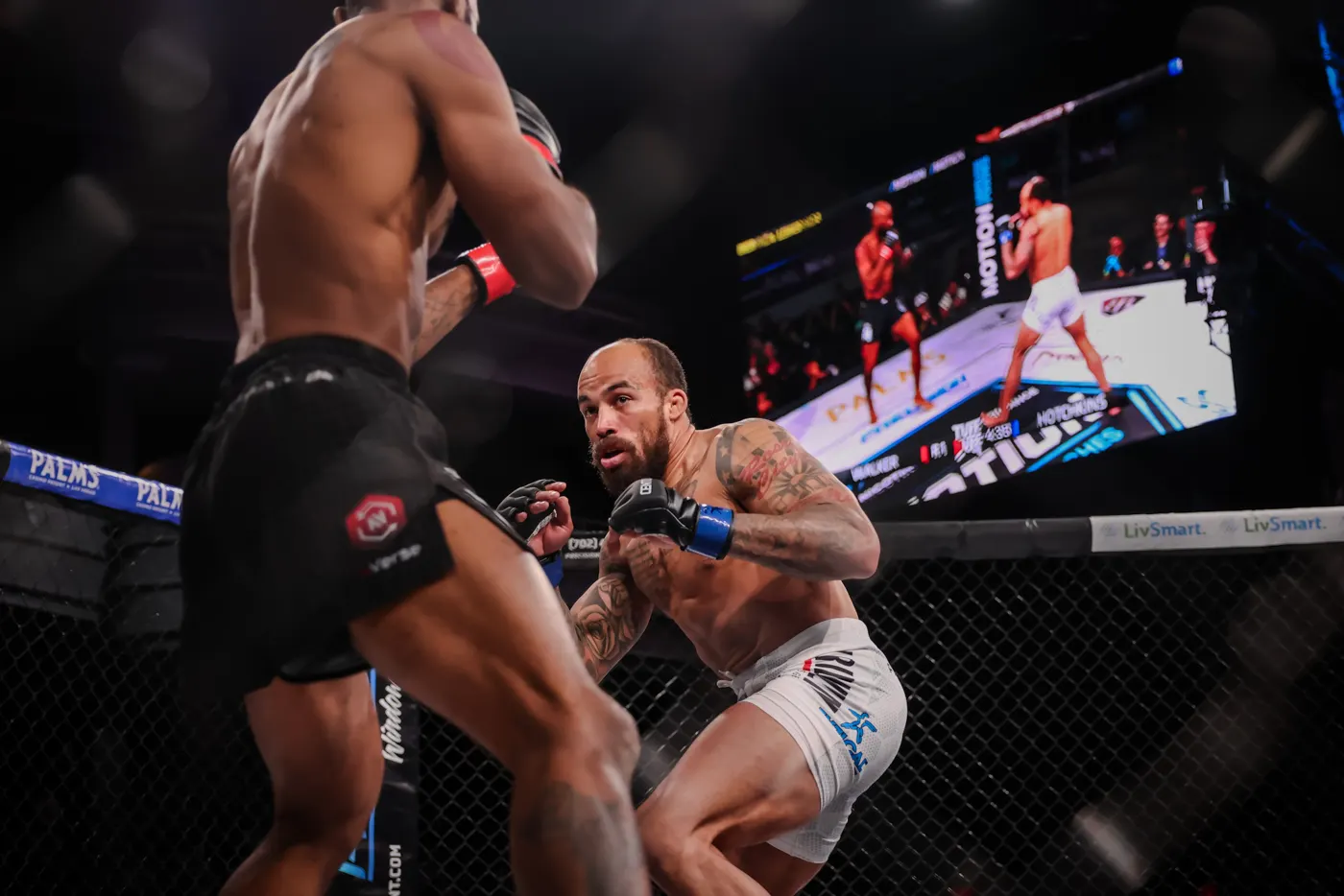AJ fighting at Tuff-N-Uff in Las Vegas