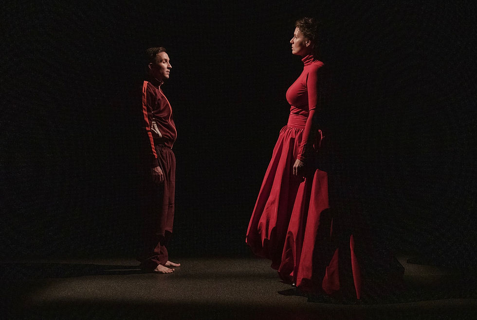 Lili (Ľuboš Janák) a matka (Libuša Čižmárik Bachratá)