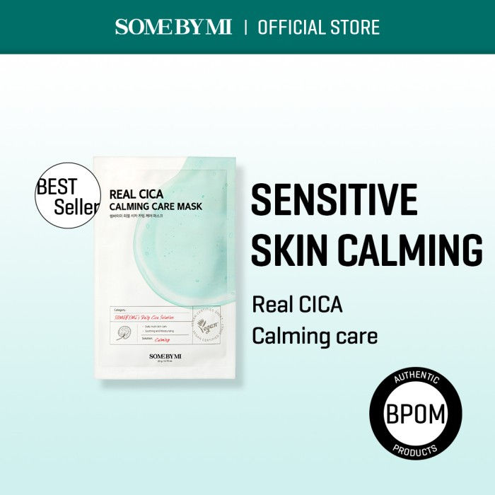 SOME BY MI Real Cica Calming Care Mask sensitive skin