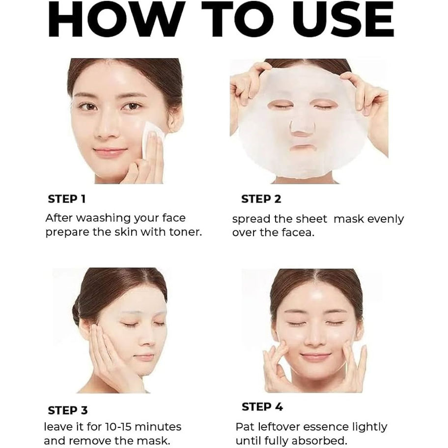 Airy fit sheet mask how to use