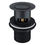 Thumbnail: Muro Mileto BlackBasin Mono tap Inc Waste BLACK241ORBL