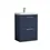 Thumbnail: Nuie Arno 600 Matt Midnight Blue 2 Drawer Unit  and Basin i