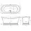 Thumbnail: BC Designs Copper 1700mm Roll top Double Ended Boat Bath