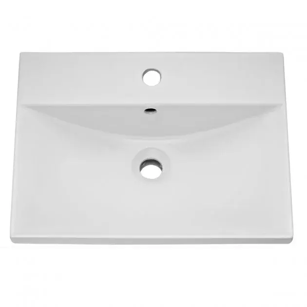 Thumbnail: Nuie Arno White 600 slim depth 2 Door Unit and Basin