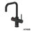 Thumbnail: Koge boiling water tap complete kit. Black D tap