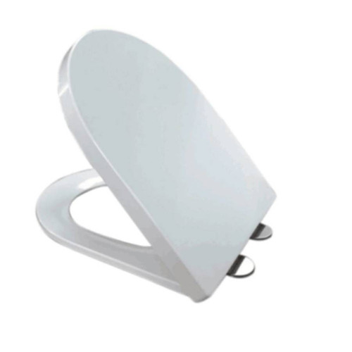 D shape PP Standard Length D Shape Soft Close toilet seat Carlisle