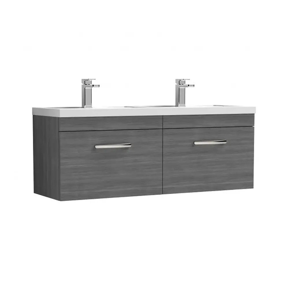 Thumbnail: Nuie Athena 1200 Drawer Wall Hung Unit & Basin