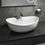 Thumbnail: CVB012 Oval countertop basin with taphole