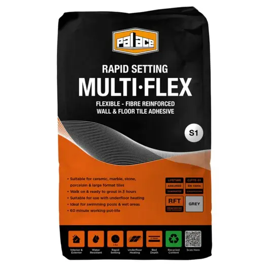 20kg flexible rapid set tile adhesive