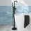 Thumbnail: Core Black Freestanding Bath Shower Mixer NU-017