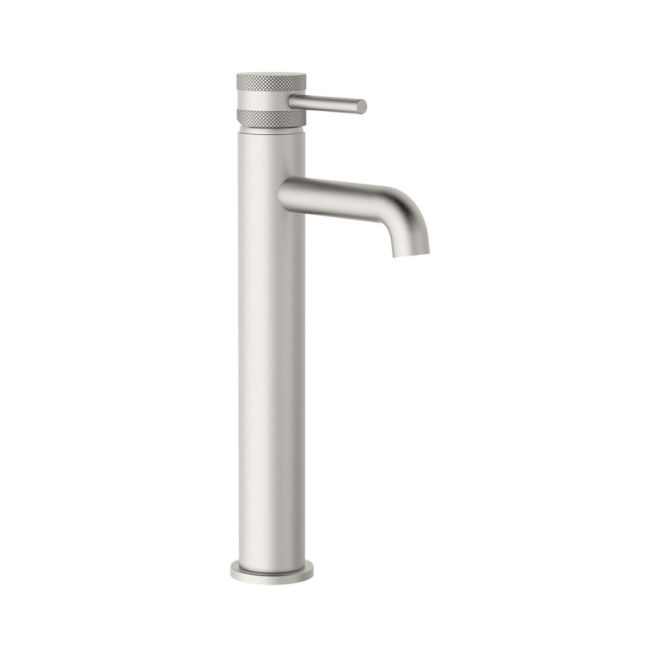 Core Brushed Nickle high rise tall basin tap NU-160
