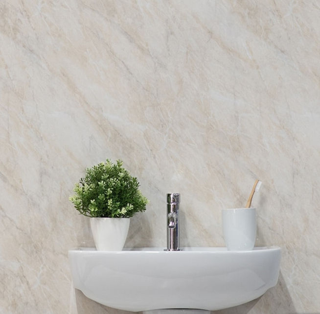 Pergamon Marble Gloss 1metre x 2.4metre Shower Board