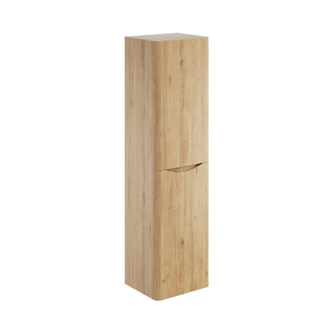 Bella Davos Oak 400mm x 1500mm Tall Side Unit