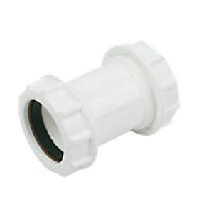32mm or 40mm equal compression pipe coupler socket