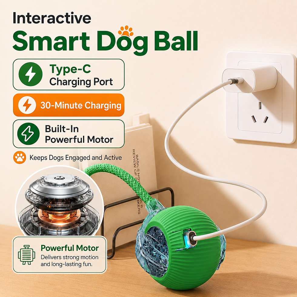 Thumbnail: Automatic Rolling Dog Ball