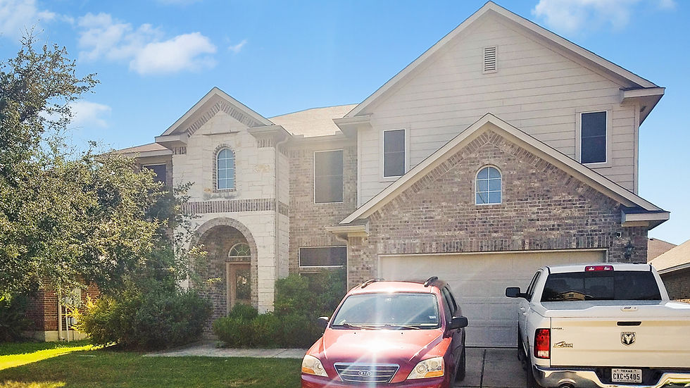 This home has all front windows shaded except the two dormer arched windows and the 1/2 circle over the front door.