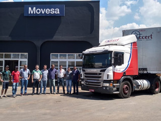 Equipe da Accert participa de capacitação da Scania em Barreiras Bahia