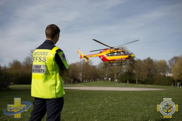 Evacuation héliportée