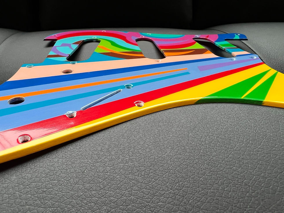 Thumbnail: Hand Painted Pick Guard
