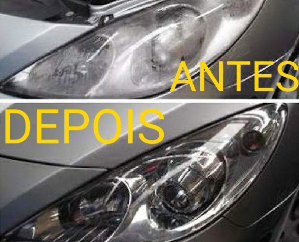 REVITALIZAÇÃO DE FARÓIS RECUPERAÇÃO