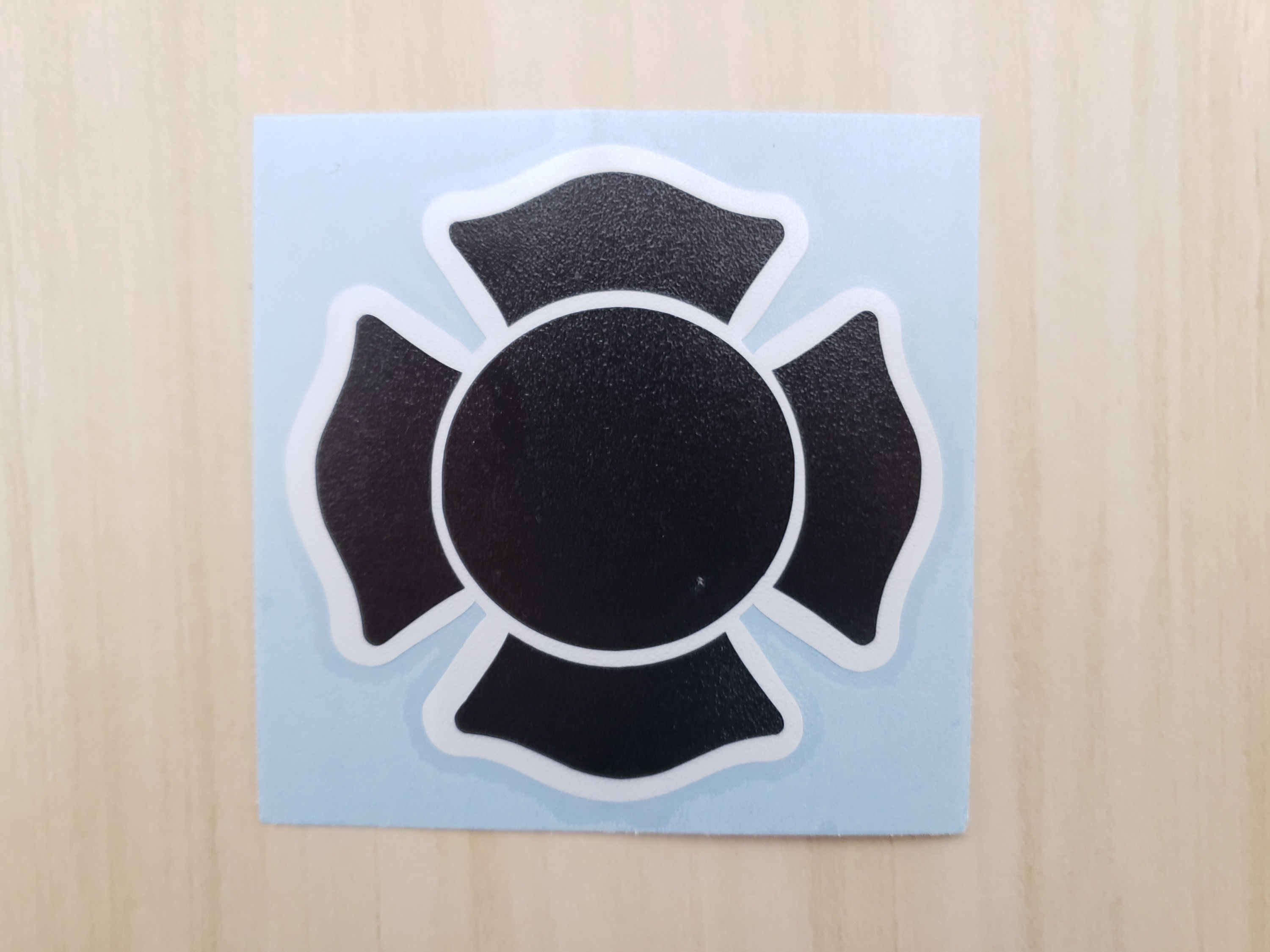 CLEARANCE | 3" Maltese Cross Decal