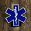 Thumbnail: Star of Life Decal | Blue on White
