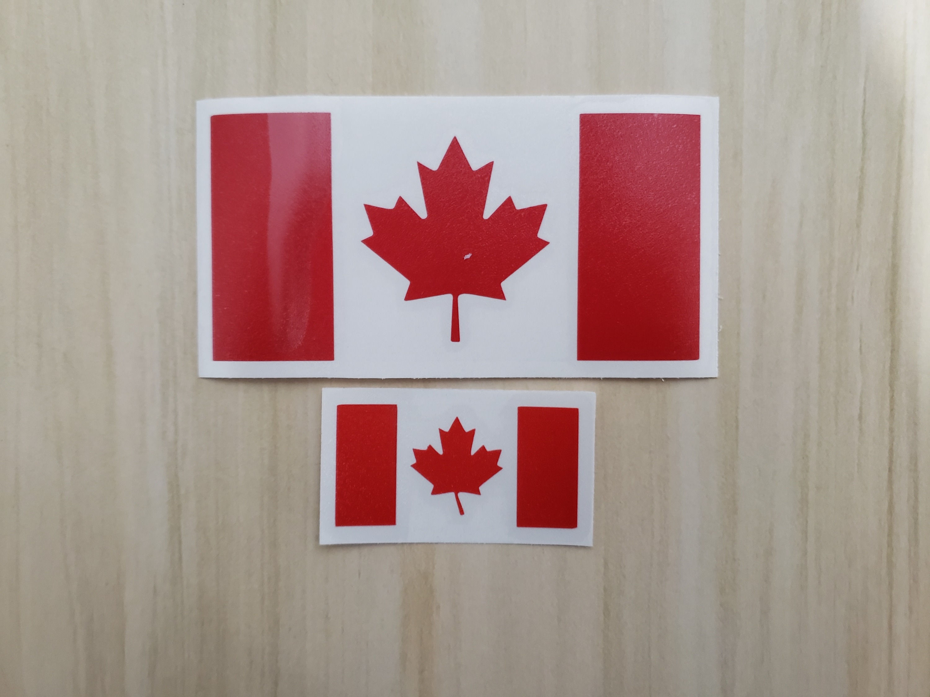 CLEARANCE | Red Canadian Flag Decals