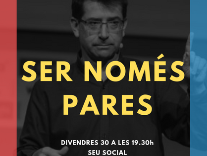 Pep Marí: "Ser només pares"