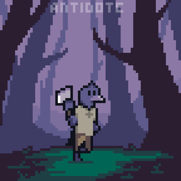 pixel art character animation