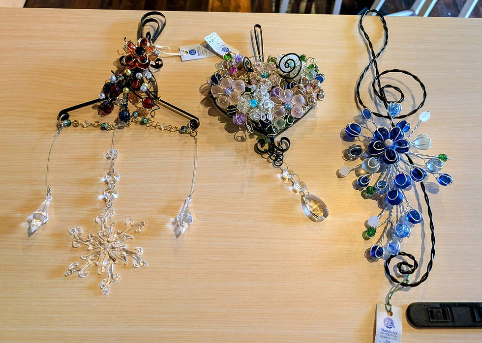 新作マーブルアート