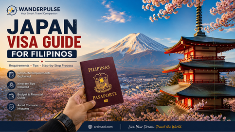 Japan Visa Guide for Filipinos: Requirements, Tips, and Step-by-Step Application Process
