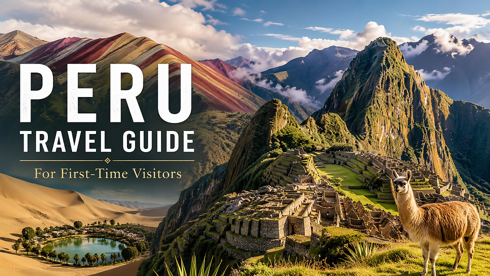 Peru Travel Guide for First-Time Visitors: My Solo Route from Lima to Machu Picchu, Rainbow Mountain & Puno
