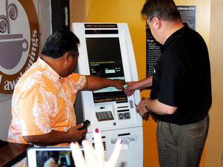 As Bitcoin crypto-currency values skyrocket, Guam coffee shop unveils the first Bitcoin ATM