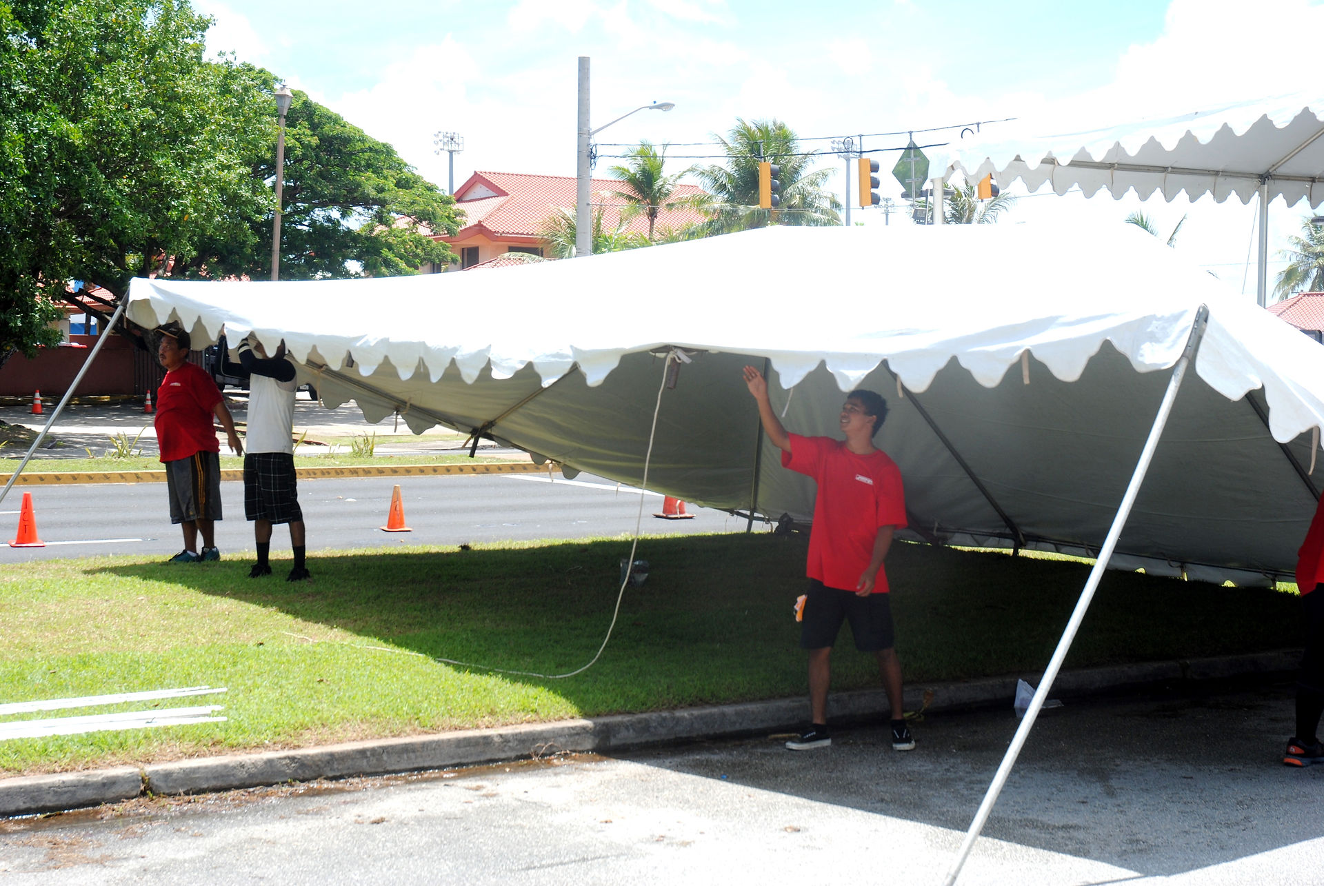 raising canopy
