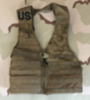 USGI Military MOLLE II FLC Fighting Load Carrier Tactical Vest - Coyote