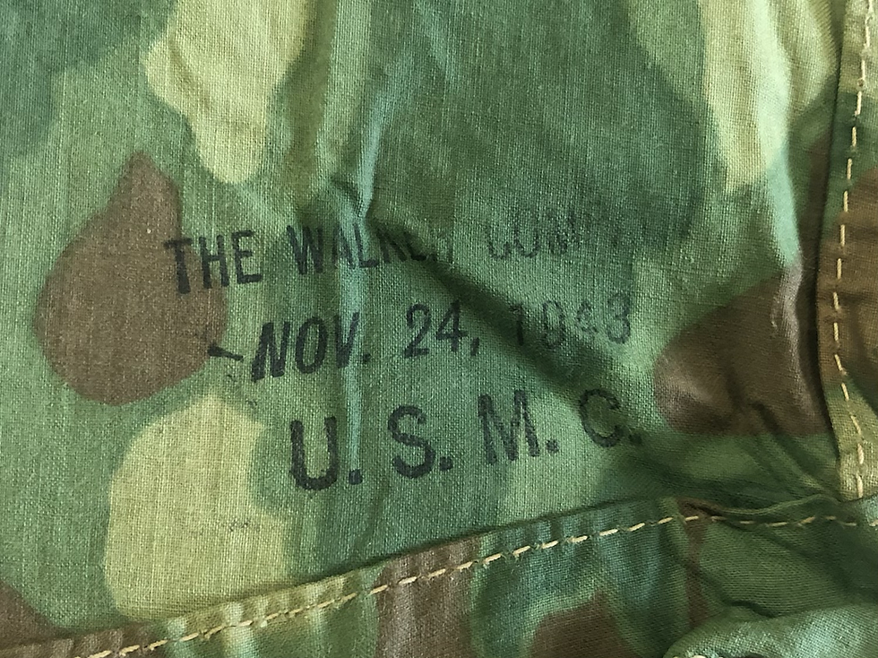 Thumbnail: M-1942 WW2 Camo US Marine Poncho