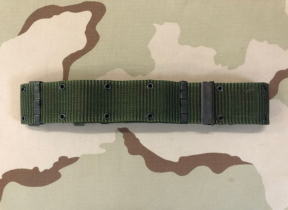 Thumbnail: USGI OD LC-2 Pistol Belt - Duck Bill Buckle